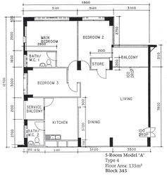 Blk 343 Tampines Street 33 (Tampines), HDB 5 Rooms #141818142